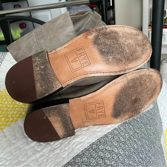 FRYE Paige tall leather riding pull on boots - Picture 8 of 8